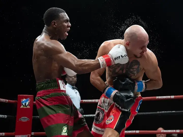 Dante Benjamin outpointed Angel Luzano on Friday at Osceola Heritage Park in Kissimmee, Florida. (March 13, 2026)
