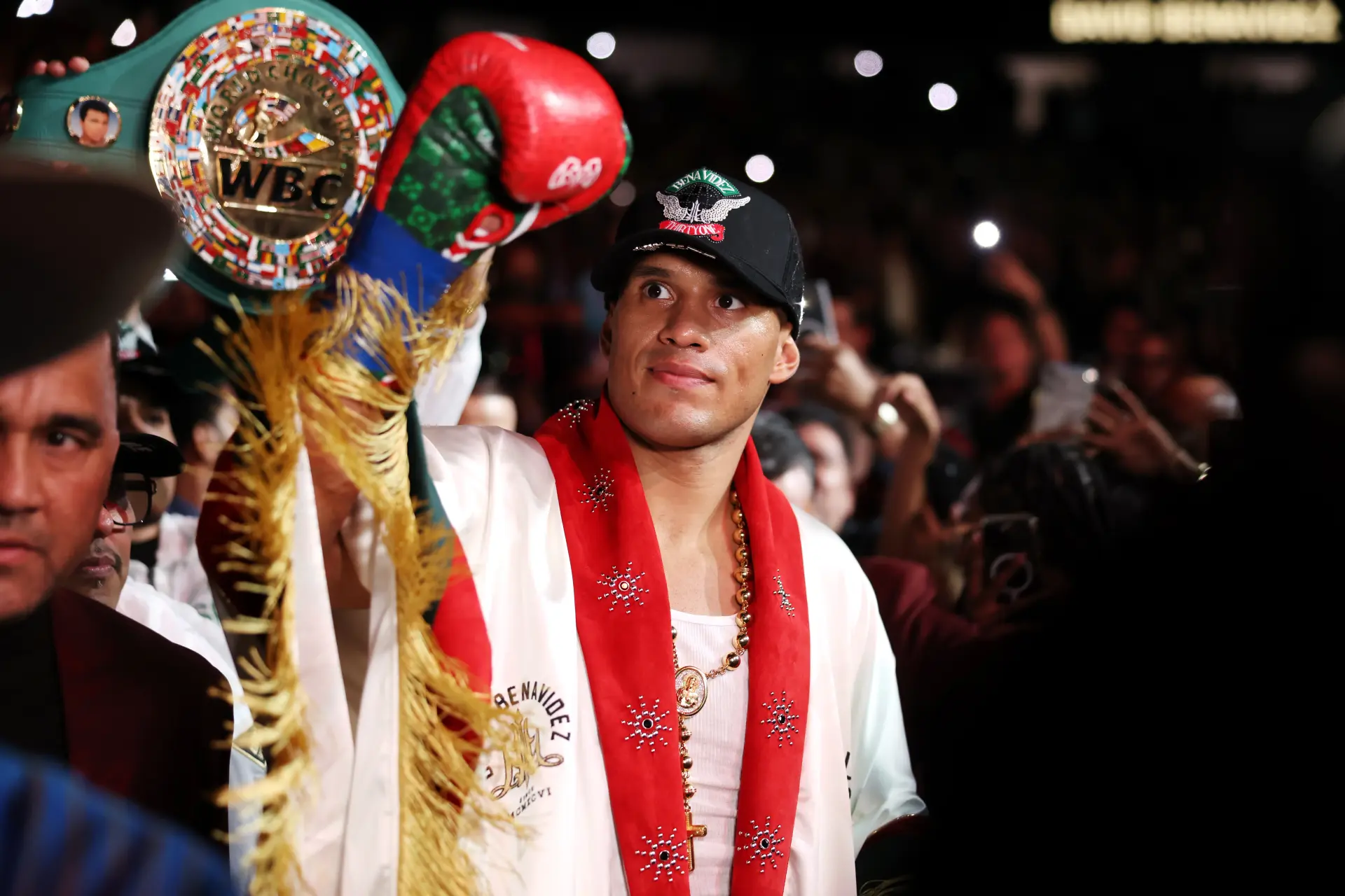 David Benavidez after beating Zurdo Ramirez