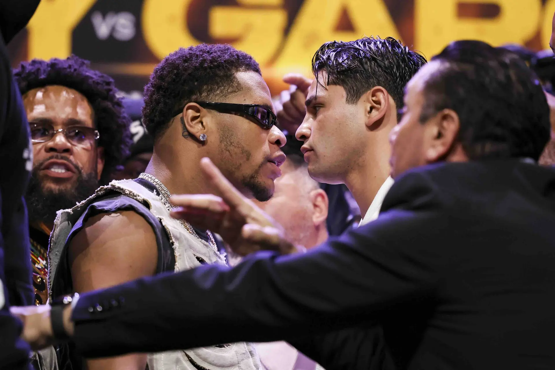 Devin Haney Ryan Garcia Faceoff