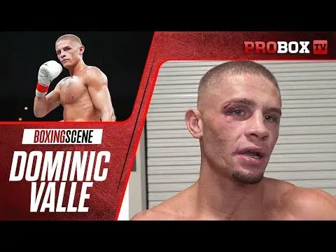 Thumbnail for Dominic Valle Reacts to CLOSE Decision Win Over Francois Scarboro Jr. | Post-Fight Interview