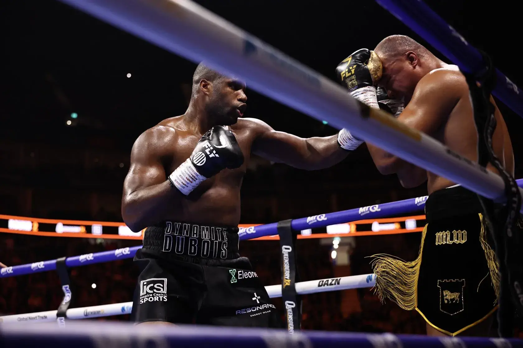 Daniel Dubois pounds the overmatched Fabio Wardley into defeat in two rounds