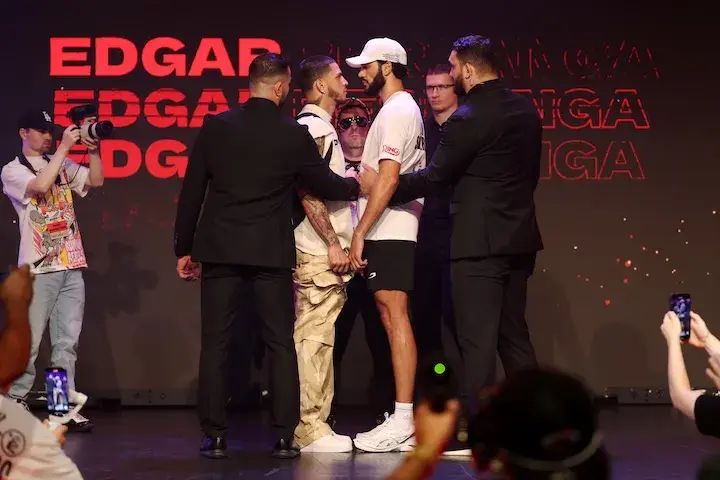 Edgar Berlanga Hamzah Sheeraz Grand Arrivals 07082025