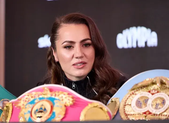 Ellie Scotney at a press conference on February 6, 2026