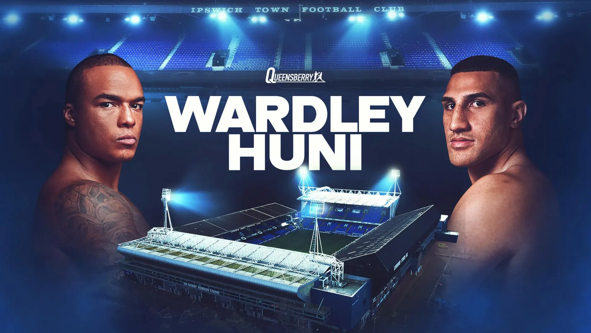 Fabio Wardley Justis Huni 2025 fight poster.webp
