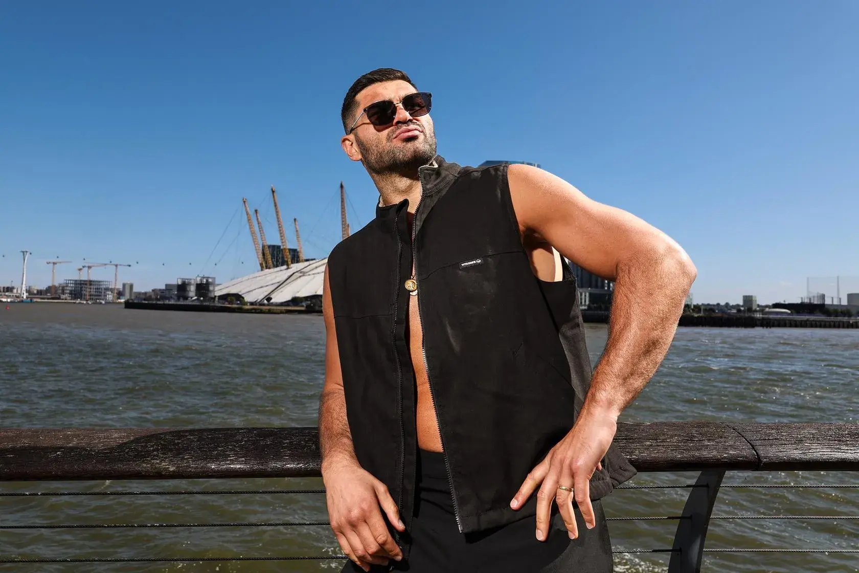 Filip Hrgovic cuts a relaxed figures days before his August 2026 showdown with Moses Itauma