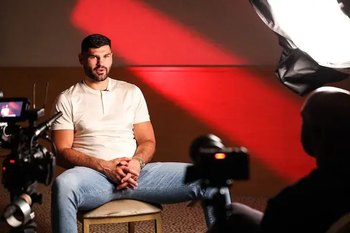 Filip Hrgovic Media Workout 08112025