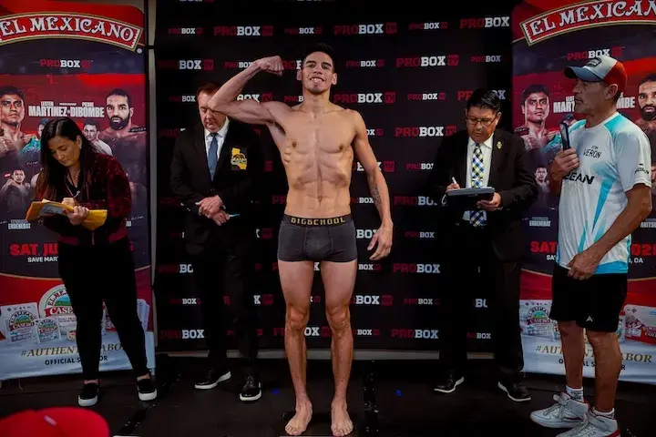 Francisco Veron WeighIn 07112025