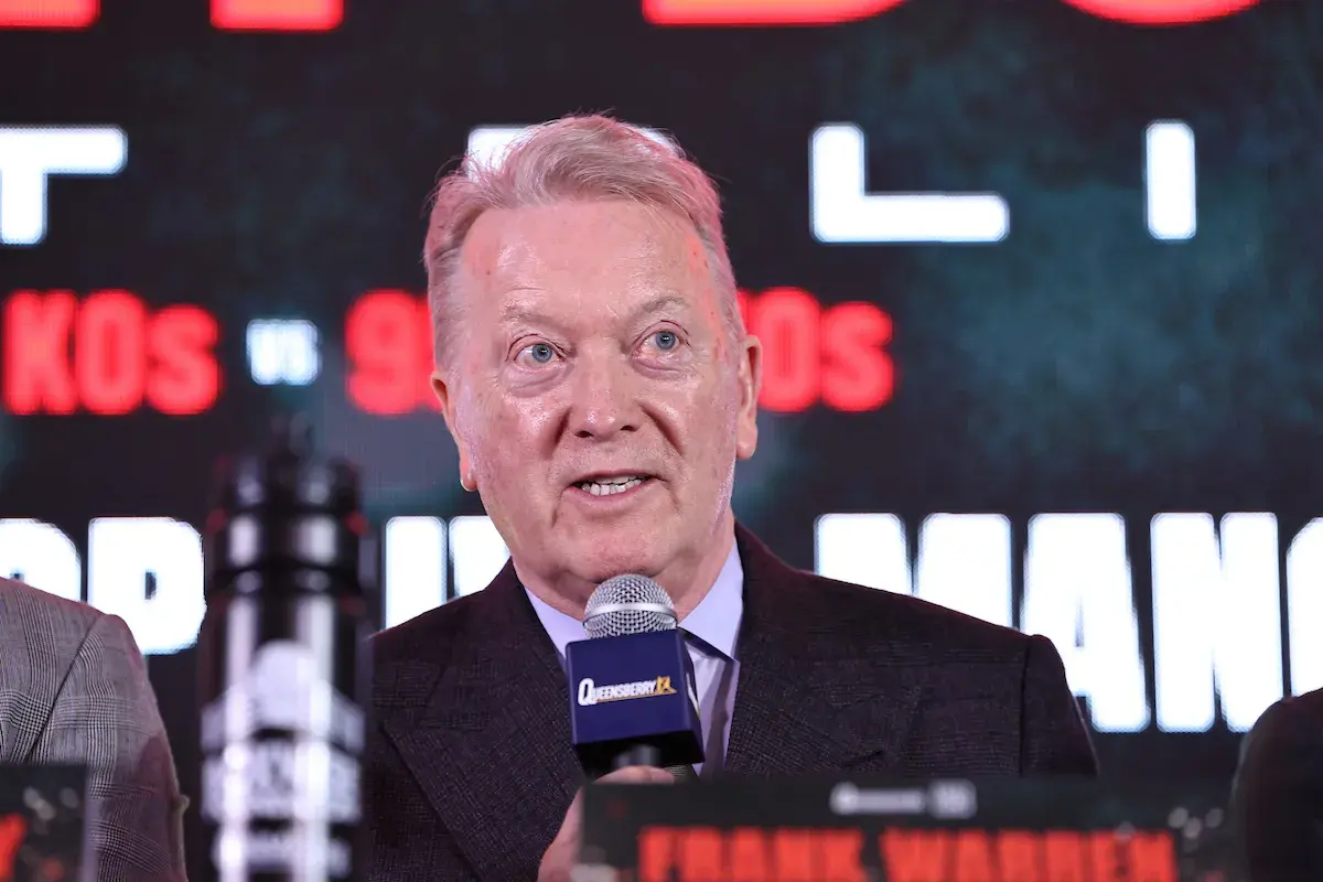 Frank Warren is happy with his business arrangement with Tyson Fury