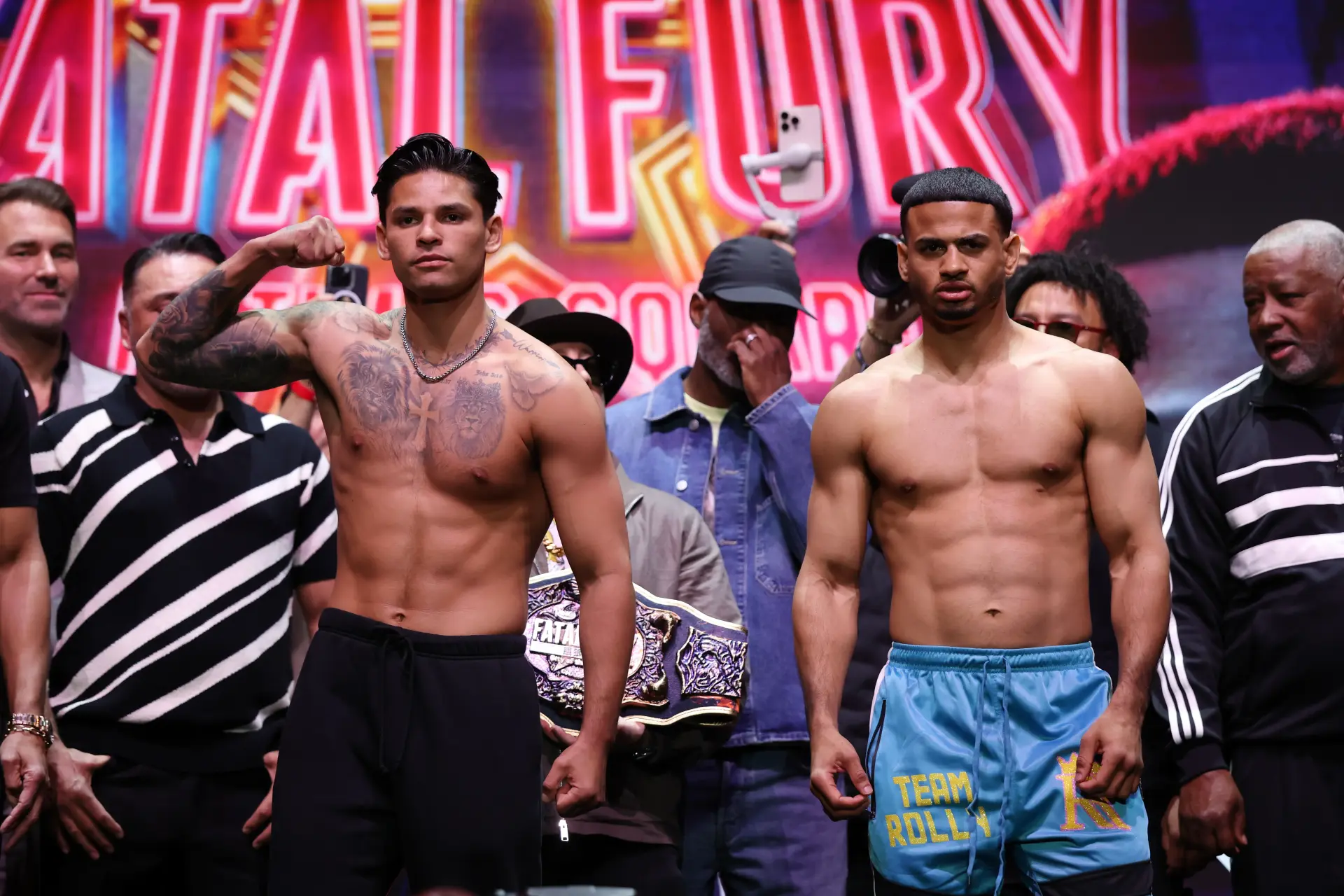 Garcia and Rolly weigh in