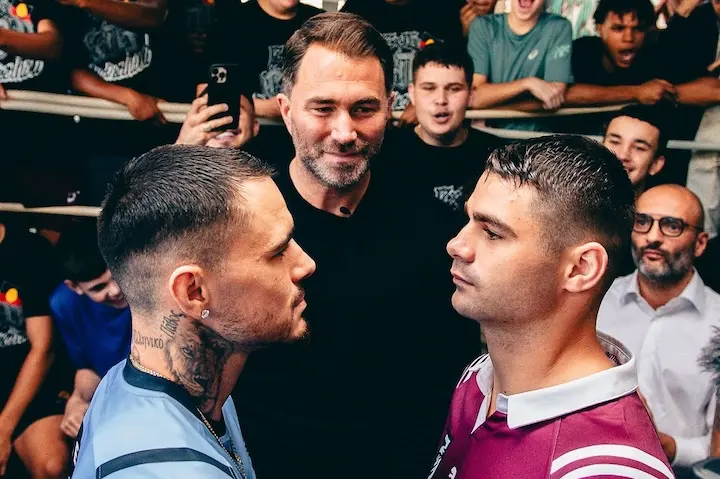 George Kambosos Jr Jake wyllie Photo Matchroom Boxing