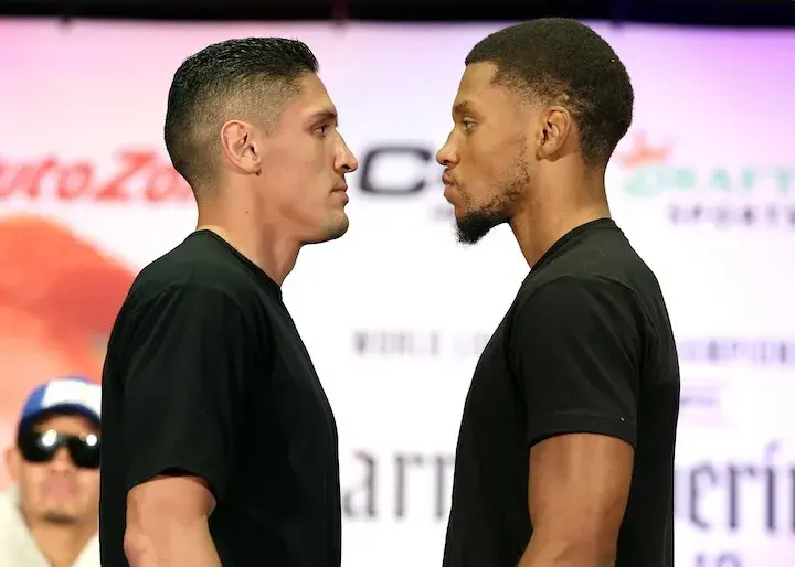 Giovani Santillan Vs Brian Norman Jr Faceoff