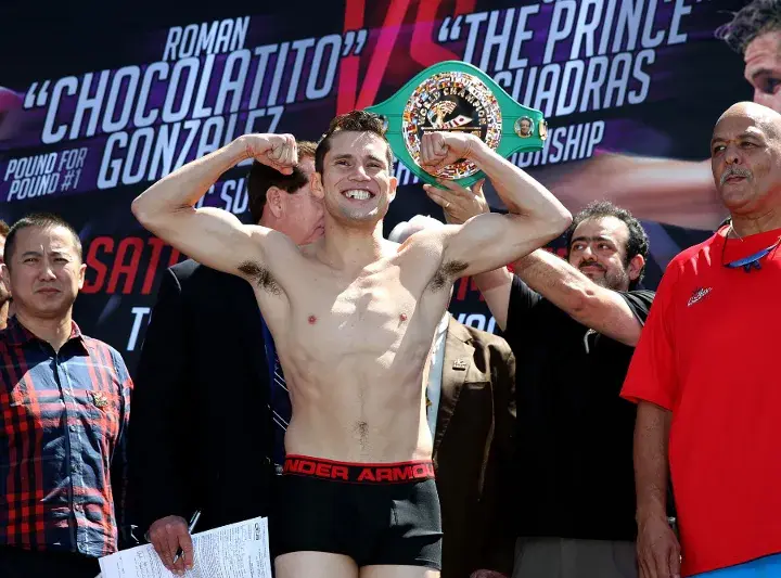 Gonzalez Cuadras Weighin
