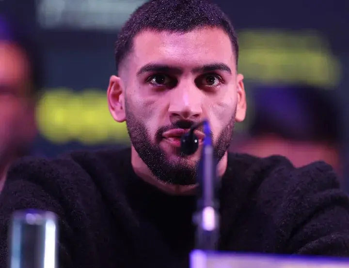 Hamzah Sheeraz photo Mark Robinson Matchroom Boxing