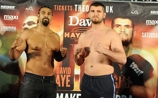 Haye Gjergjaj Weigh In