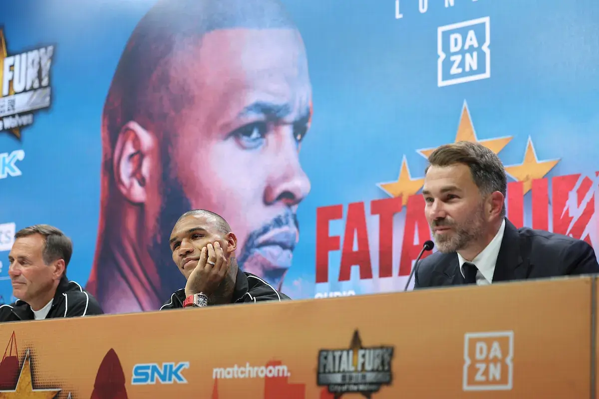 Hearn post-fight