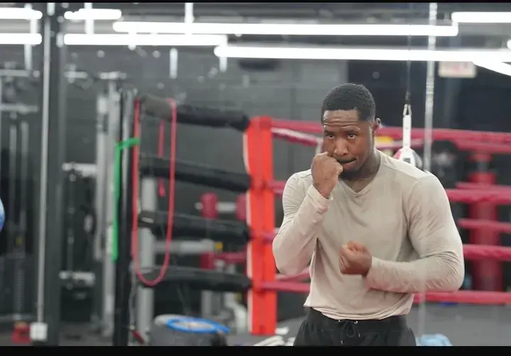 Ian Green working out ahead of his fight against  Cleotis Pendarvis. (March 3, 2026)