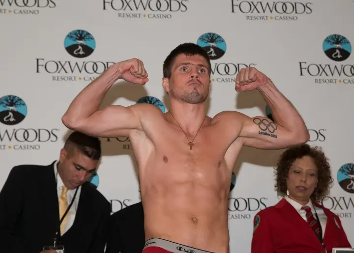 Ievgen Khytrov Weigh In Williams Paul Premier Boxing Champions
