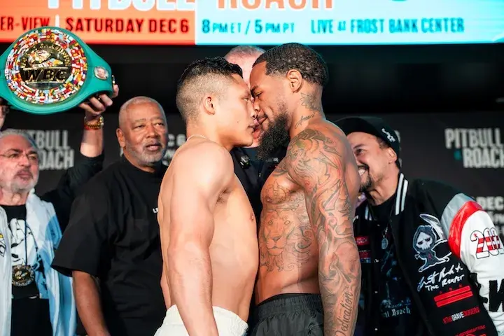 Isaac Cruz Lamont Roach Jnr Weigh In 12052025