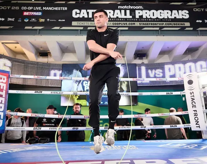 Jack Catterall believes he is only a step away from a world title