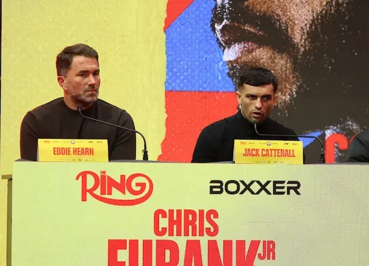 Jack Catterall Eddie Hearn Press Conference 11132025