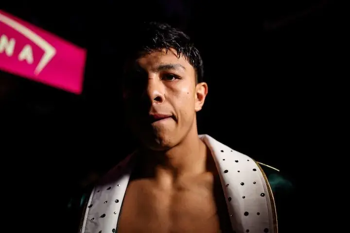 Jaime Munguia before his title fight against Armando Resendiz. (May 2, 2026)