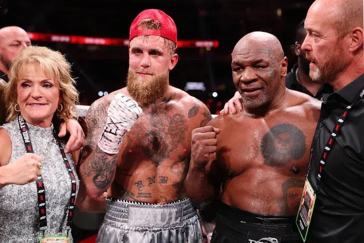 Jake Paul's win over Mike Tyson features on both of their pro records