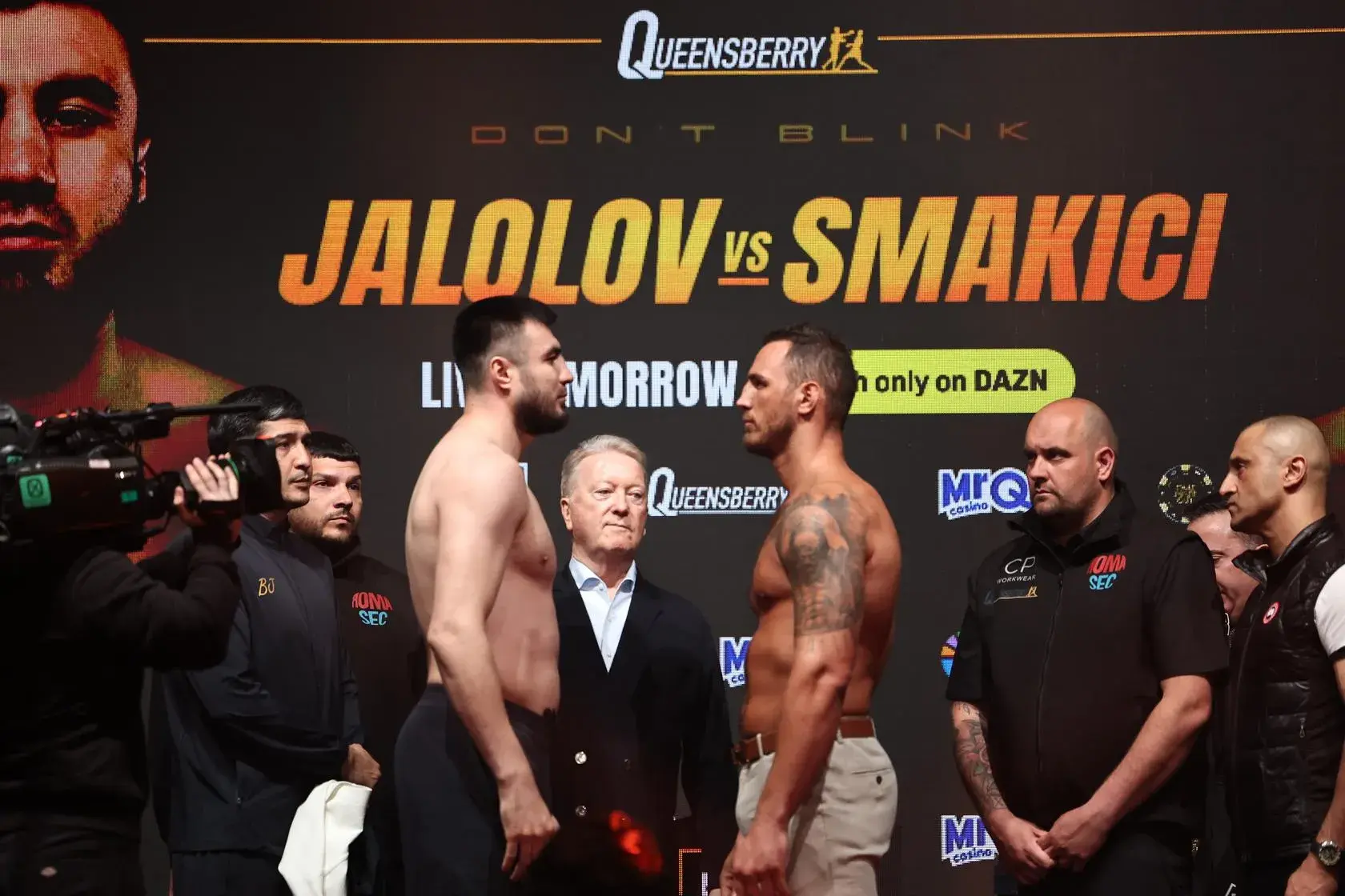 Bakhodir Jalolov was matched with Agron Smakici on the undercard of Fabio Wardley-Daniel Dubois