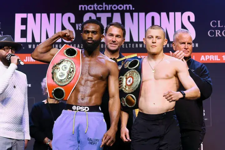 Jaron Ennis-Eimantas Stanionis fight week diary: day four