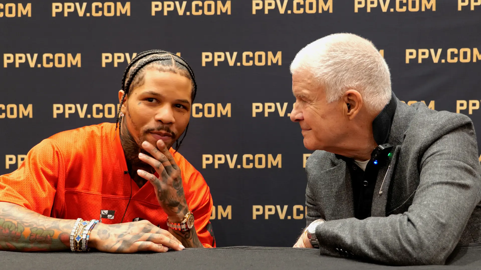 Jim Lampley speaking to Gervonta "Tank" Davis