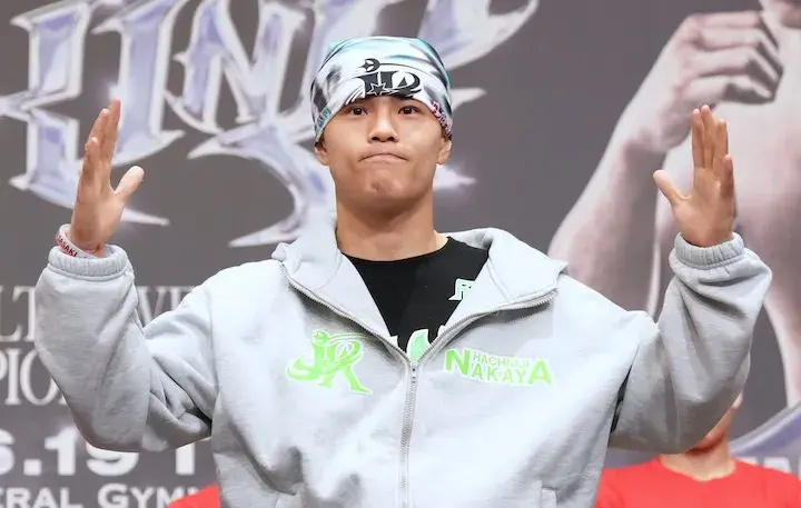 Jin Sasaki ahead of his bout with Brian Norman Jnr in June 2025