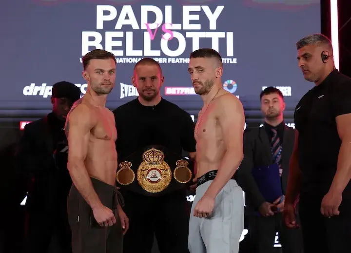 Reece Bellotti Weigh In 10102025