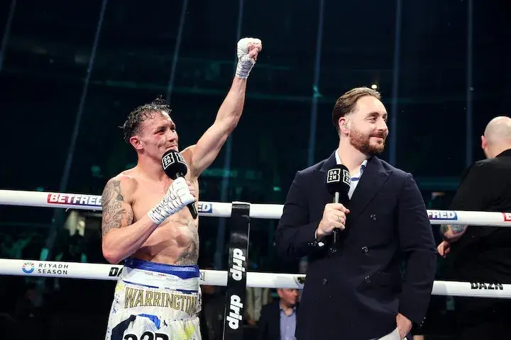 Josh Warrington after his loss to Leigh Wood. (February 21, 2026)