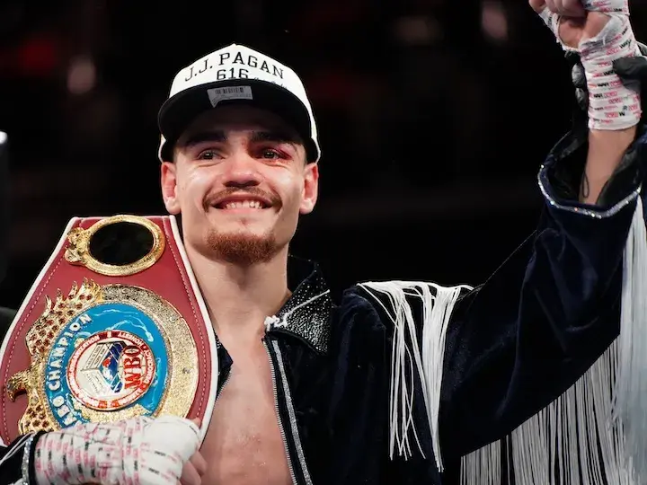 Joshua Pagan after defeating Bryan Jimenez on February 10, 2026