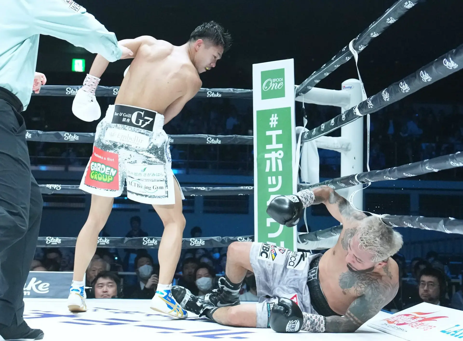Junto Nakatani Downs Alejandro Santiago Fukuda