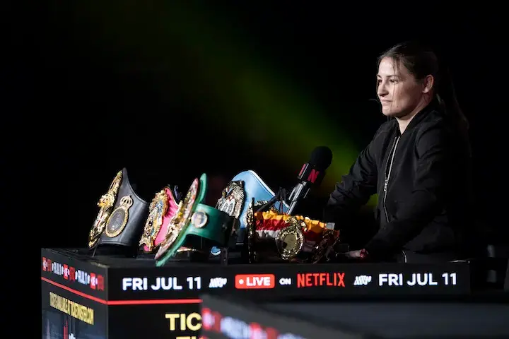 Katie Taylor Photo: Esther Lin/Most Valuable Promotions