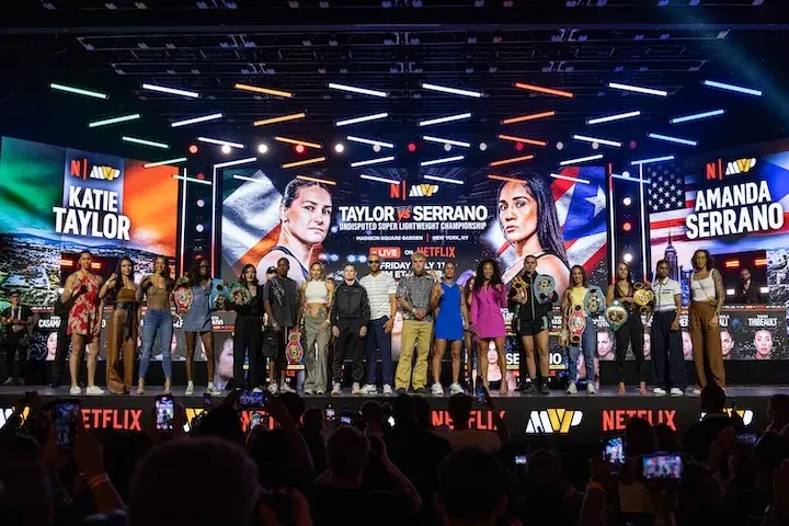 Katie Taylor Amanda Serrano Full Card Press Conference 07092025