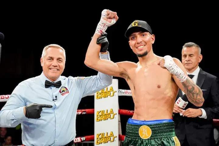 Kevin Anton TKO7 Isaias Lucero 09272025