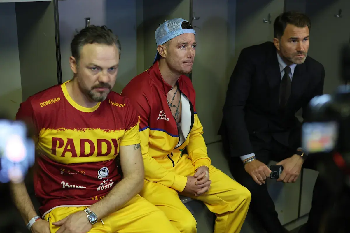Lee Donovan dressing room