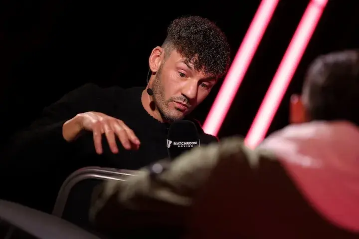 Leigh Wood during a media event for his rematch against Josh Warrington taken on November 27, 2025.