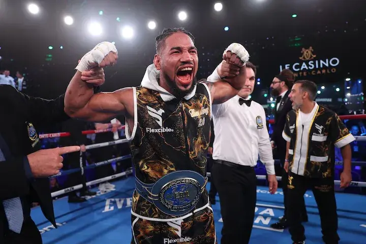 Leonardo Mosquea Photo Mark Robinson Matchroom Boxing
