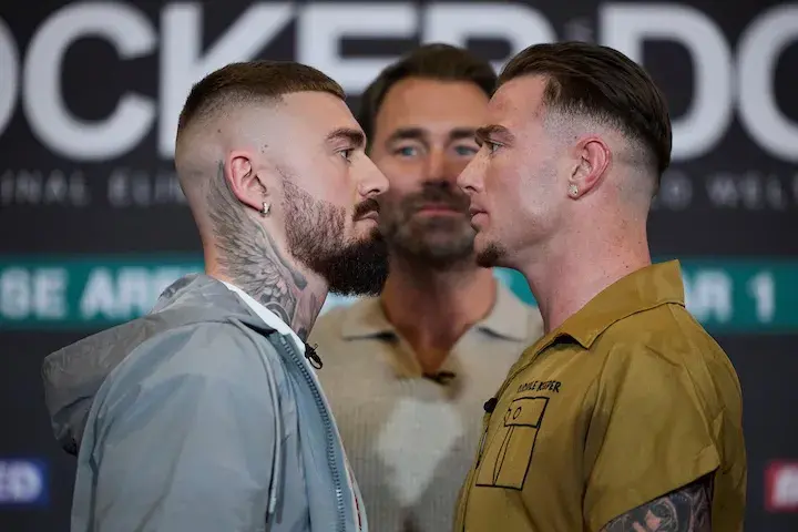 Lewis Crocker Paddy Donovan Photo Mark Robinson Matchroom Boxing