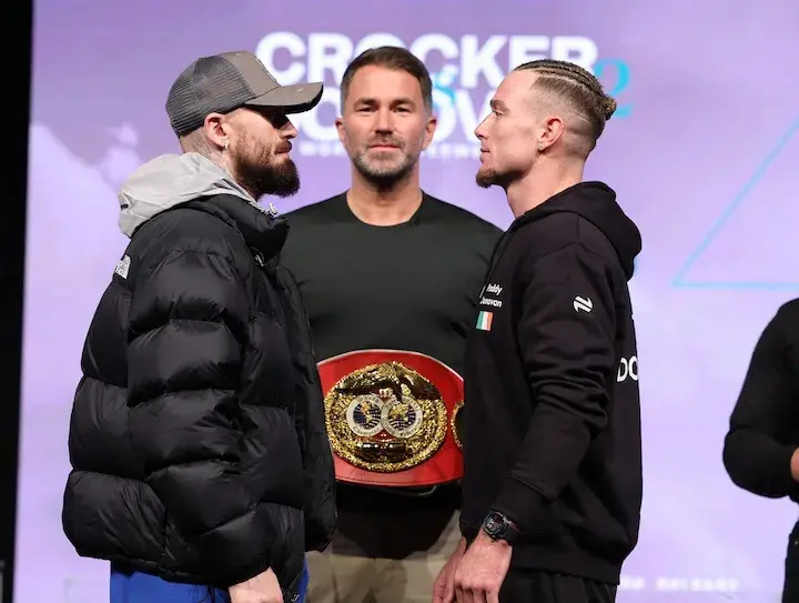Lewis Crocker Paddy Donovan Press Conference 09112025