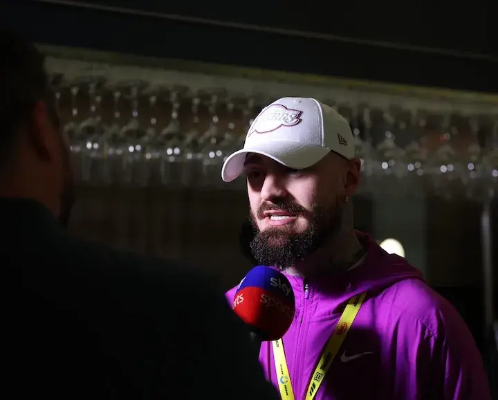 Lewis Crocker is interviewed days after defeating Paddy Donovan in their rematch for the IBF welterweight title.