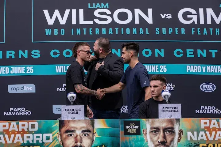 Liam Paro Jonathan Navarro Press Conference