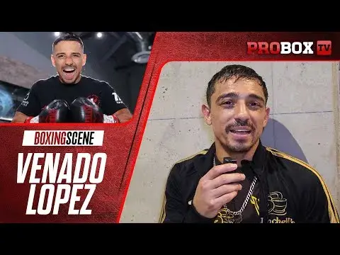 Thumbnail for Luis Alberto “Venado” Lopez Reacts to 3rd-Round KO in ProBox TV Debut | Post-Fight Interview