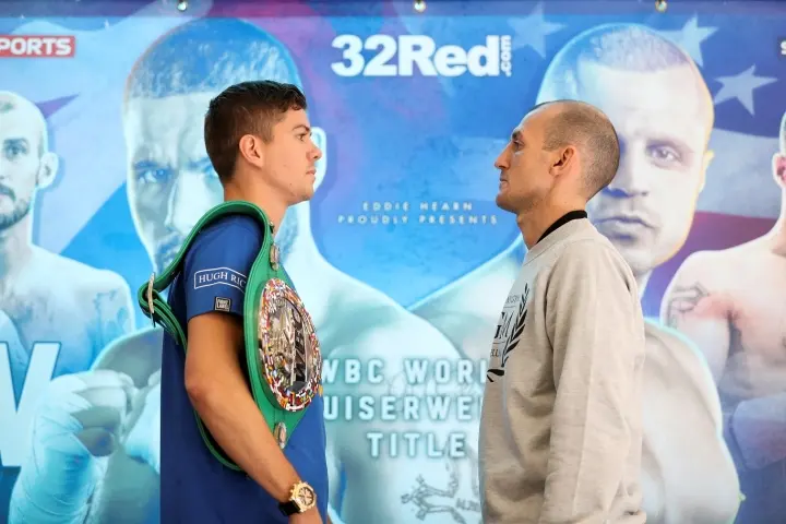 Luke Campbell Derry Mathews Press Conference