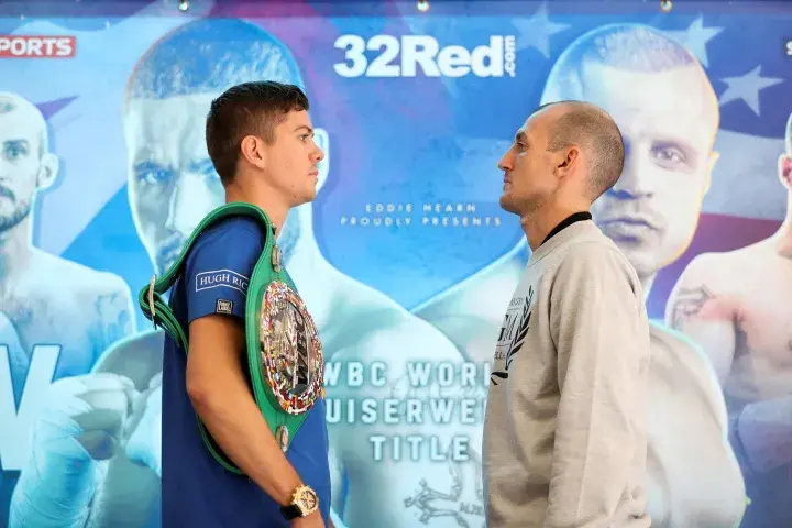 Luke Campbell Derry Mathews Press Conference