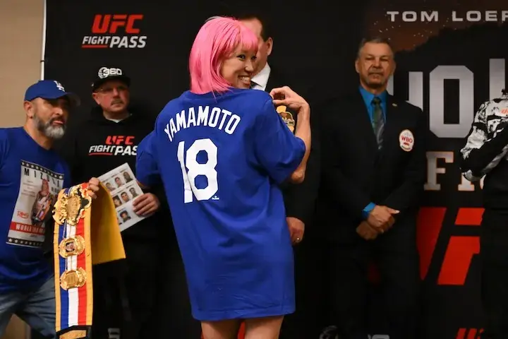 MIZUKI HIRUTA Weigh In 11212025