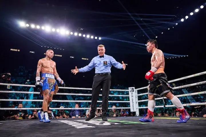 Referee Thomas Taylor, who officiated Mario Barrios-Manny Pacquiao last July, will be the third man in the ring for Barrios’ welterweight title defense versus Ryan Garcia on Saturday.