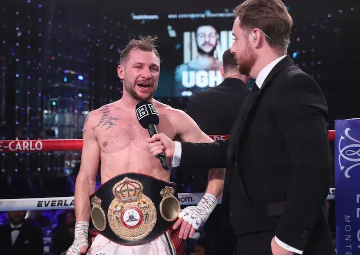 Maxi Hughes Mark Robinson Matchroom Boxing